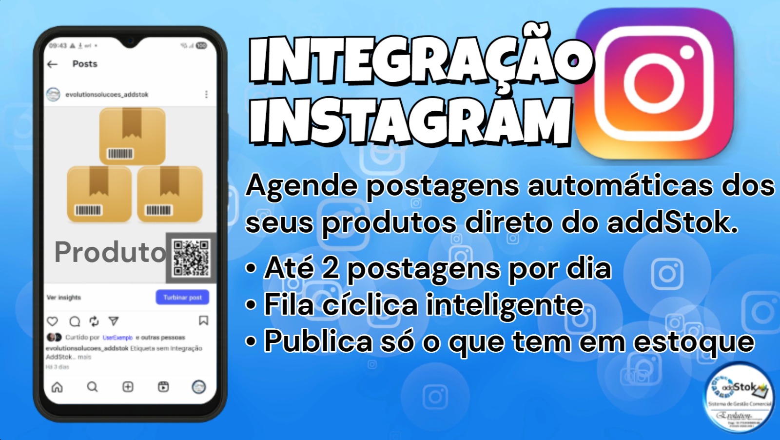 Integração POSTAGENS AUTOMÁTICAS