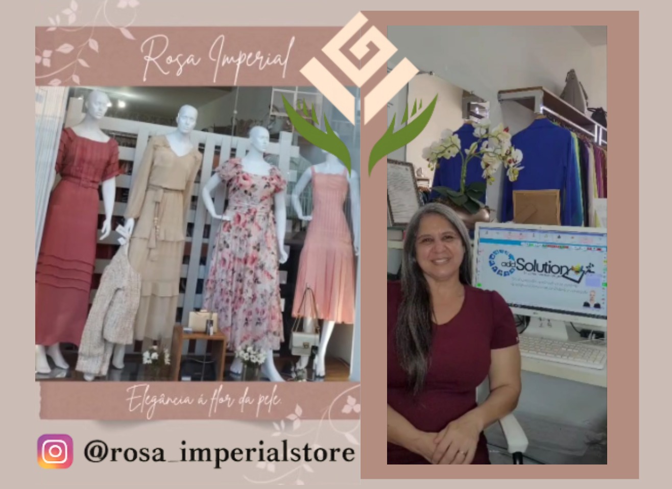 Rosa Imperial, cliente desde 2017. 
Parceria, confiança e evolução!