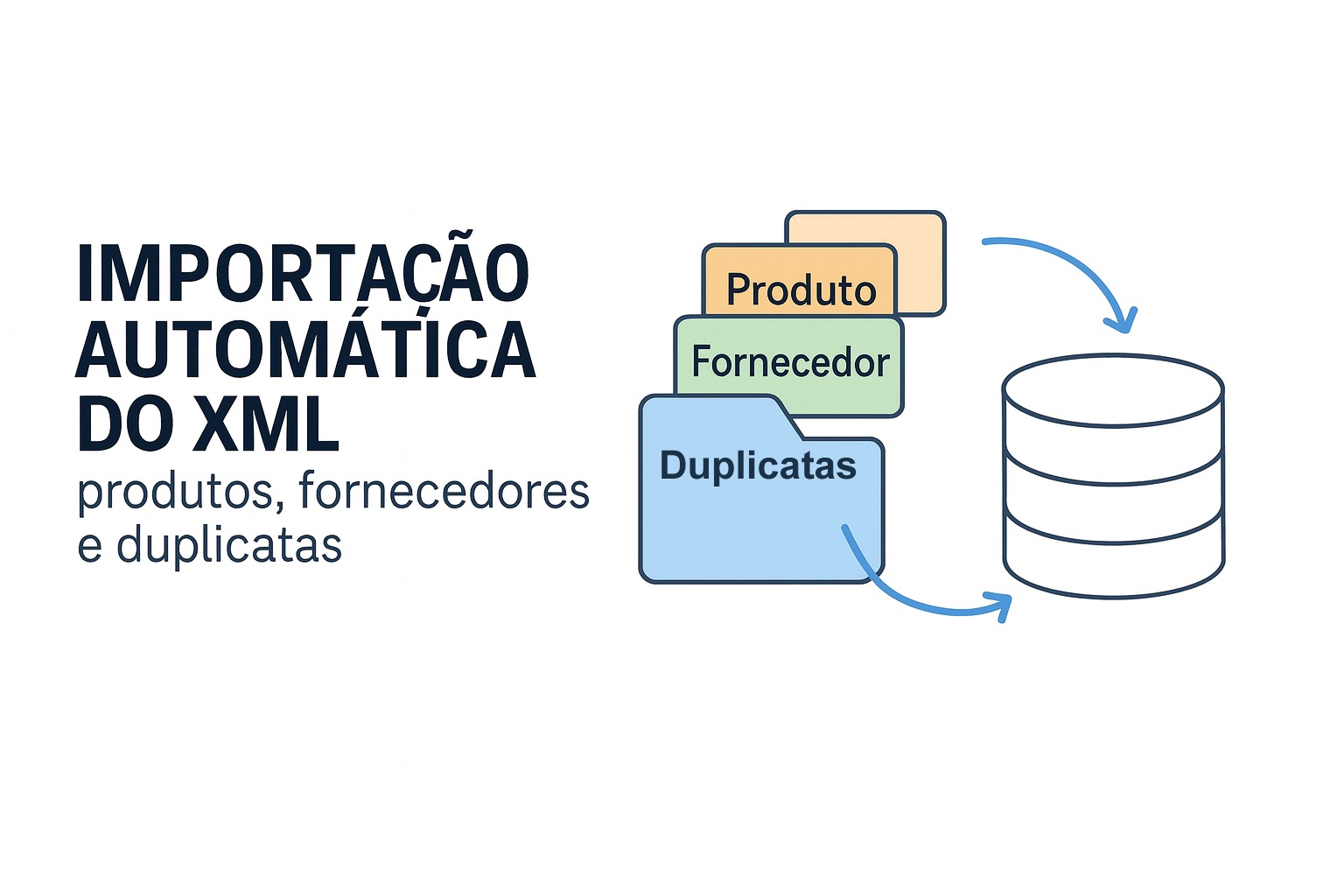 IMPORTAÇÃO AUTOMÁTICA DO  XML