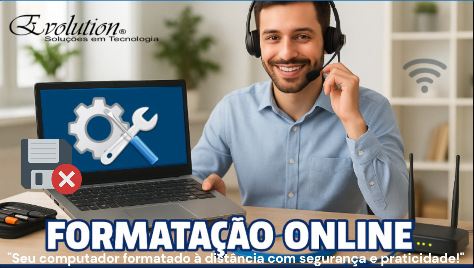 FORMATACAO ONLINE SEM BACKUP